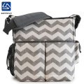 sannovo bulk fashion waterproof wave stripe baby nappy bag